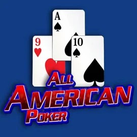 All American Poker by RTG (Reel Time Gaming), showcased at crownspokies.com – game logo
