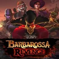Barbarossa Revenge casino game by Yggdrasil – featured logo at Crown Pokies Casino