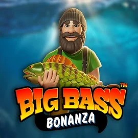 Big Bass Bonanza game by Pragmatic Play – logo hosted on Crown Pokies Casino
