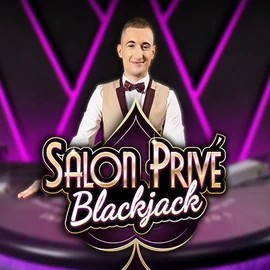 Blackjack Salon Privé by Ezugi, showcased at crownspokies.com – game logo