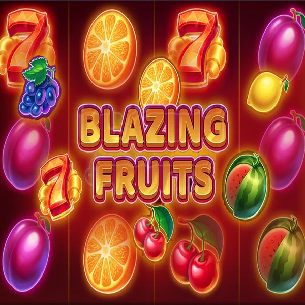 Blazing Fruits game by Inbet Games – logo hosted on Crown Pokies Casino