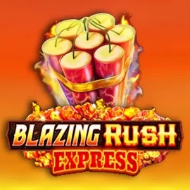 Official Slots logo: Blazing Rush Express by AreaVegas at Crown Pokies Casino