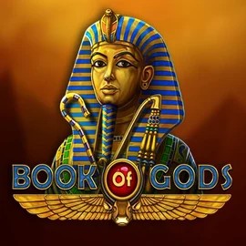 Book of Gods logo by BF Games at Crown Pokies CasinoBook of Gods