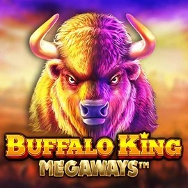 Buffalo King Megaways online game logo by Pragmatic Play on crownspokies.com
