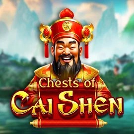 Chests of Cai Shen logo – Slots by Pragmatic Play at Crown Pokies Casino