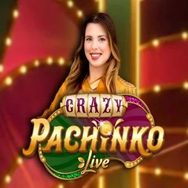 Crazy Pachinko casino game by Evolution – featured logo at Crown Pokies Casino