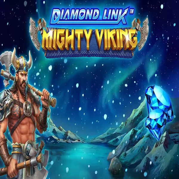 Diamond Link Mighty Viking logo – Slots by Greentube at Crown Pokies Casino