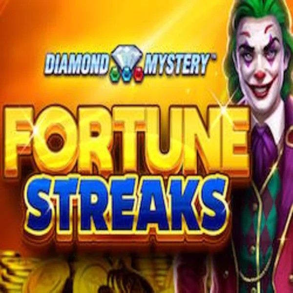 Diamond Mystery Fortune Streaks logo by Greentube Crown Pokies Casino