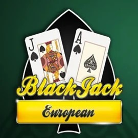 European Blackjack MH online game logo by Play'n GO on crownspokies.com