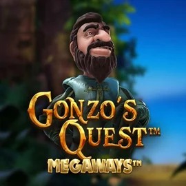 Gonzo's Quest Megaways by Red Tiger Gaming, showcased at crownspokies.com – game logo