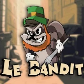 Le Bandit logo by Hacksaw Gaming at Crown Pokies CasinoLe Bandit