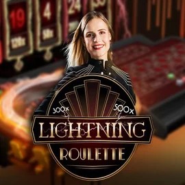 Enjoy Lightning Roulette by Evolution – logo hosted on crownspokies.com