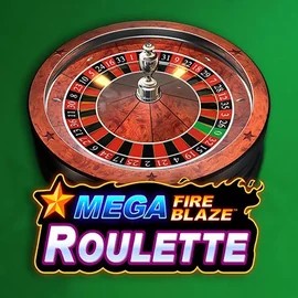 Mega Fire Blaze Roulette game by Playtech – logo hosted on Crown Pokies Casino