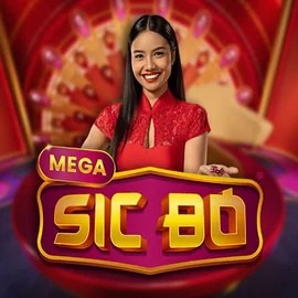 Mega Sic Bo logo by Pragmatic Play at Crown Pokies Casino