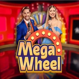 Official Live Casino logo: Mega Wheel by Pragmatic Play at Crown Pokies Casino