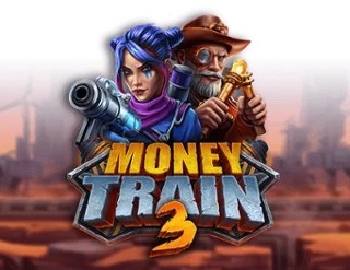Try Money Train 3 slot by Relax Gaming on crownspokies.com – logo image