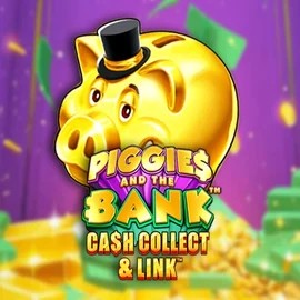 Piggies And The Bank Cash Collect & Link slot visual from Origins available on crownspokies.com