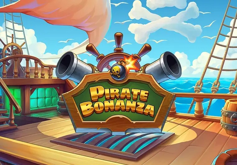 Pirate Bonanza Slot slot visual from Backseat Gaming available on crownspokies.com