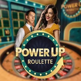 PowerUP Roulette slot visual from Pragmatic Play available on crownspokies.com