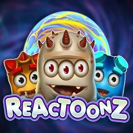 Try Reactoonz slot by Play'n GO on crownspokies.com – logo image