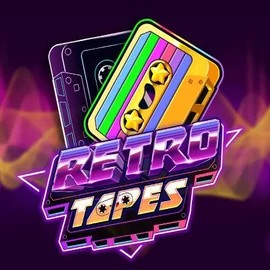 Retro Tapes casino game by Push Gaming – featured logo at Crown Pokies Casino