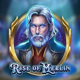 Rise of Merlin casino game by Play'n GO – featured logo at Crown Pokies Casino