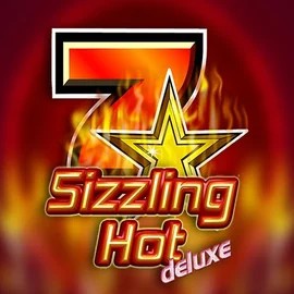 Sizzling Hot Deluxe casino game by Novomatic – featured logo at Crown Pokies Casino