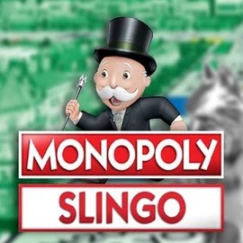 Logo of Slingo Monopoly from Gaming Realms at Crown Pokies Casino