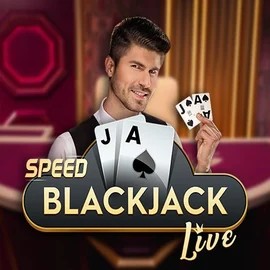 Enjoy Speed Blackjack by Pragmatic Play – logo hosted on crownspokies.com