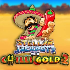 Stellar Jackpots with Chilli Gold x2 logo by Lightning Box Game at Crown Pokies CasinoStellar Jackpots with Chilli Gold x2