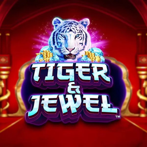Tiger and Jewel logo by Greentube Crown Pokies Casino