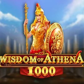 Official Slots logo: Wisdom of Athena 1000 by Pragmatic Play at Crown Pokies Casino